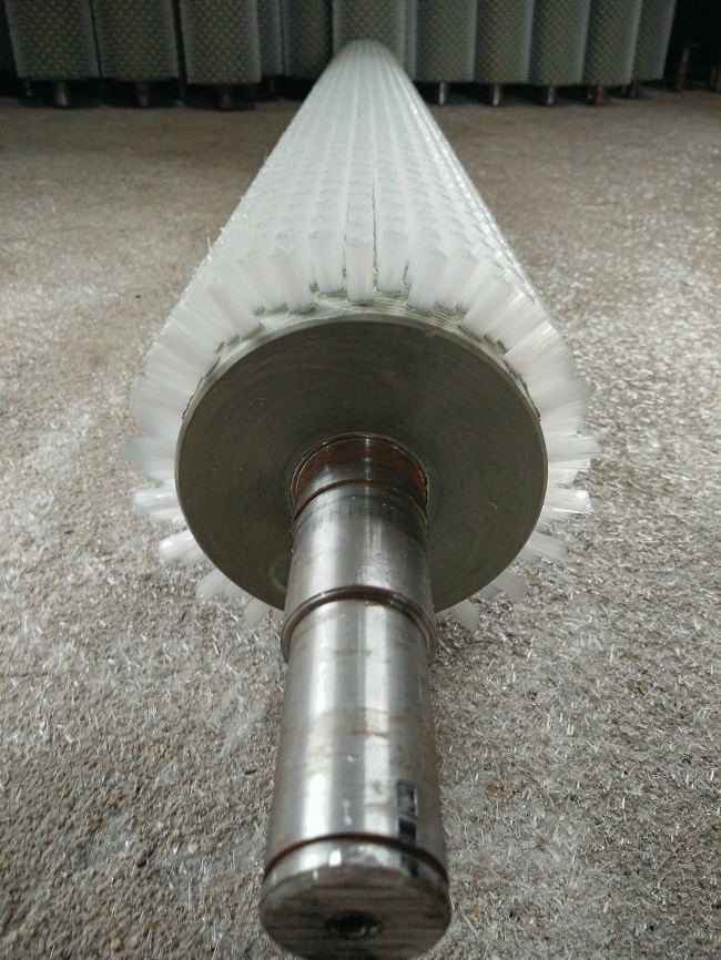 清洗機械上的毛刷刷