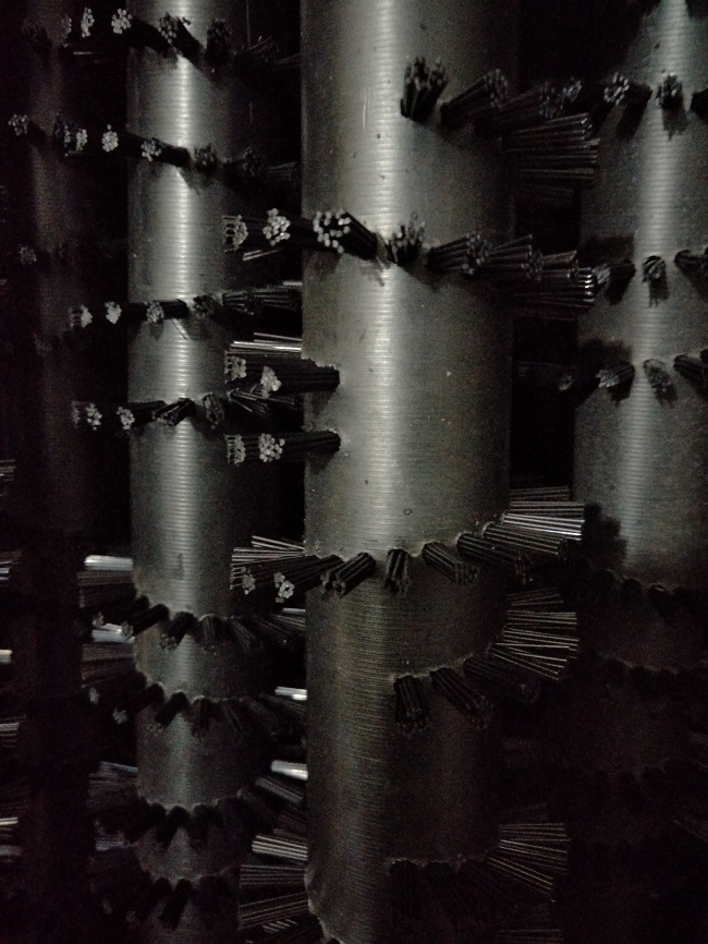 異型螺旋（xuán）清洗毛刷加工製（zhì）作樣品