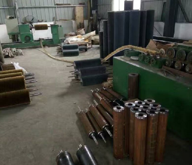 鋼絲刷加工完成後樣品的圖片